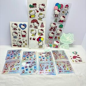 Vintage Hello Kitty Sticker Set - Multicolor